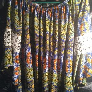 Pinwheel Sleeve Tunic